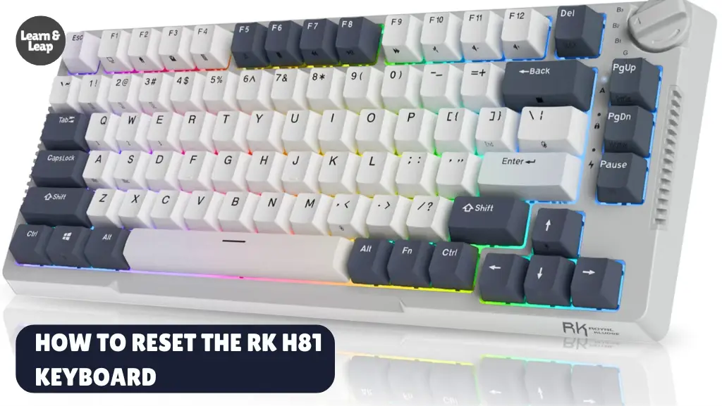 How to Reset the RK H81 Keyboard